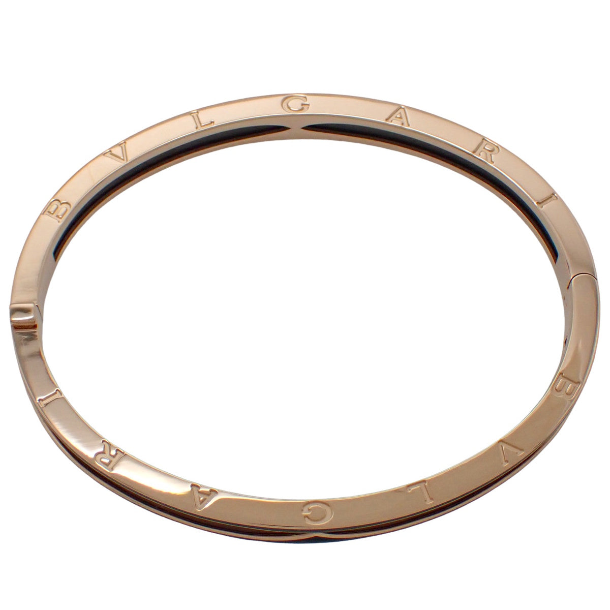 ビー・ゼロワン ブレスレット ピンクゴールド PG セラミック CE