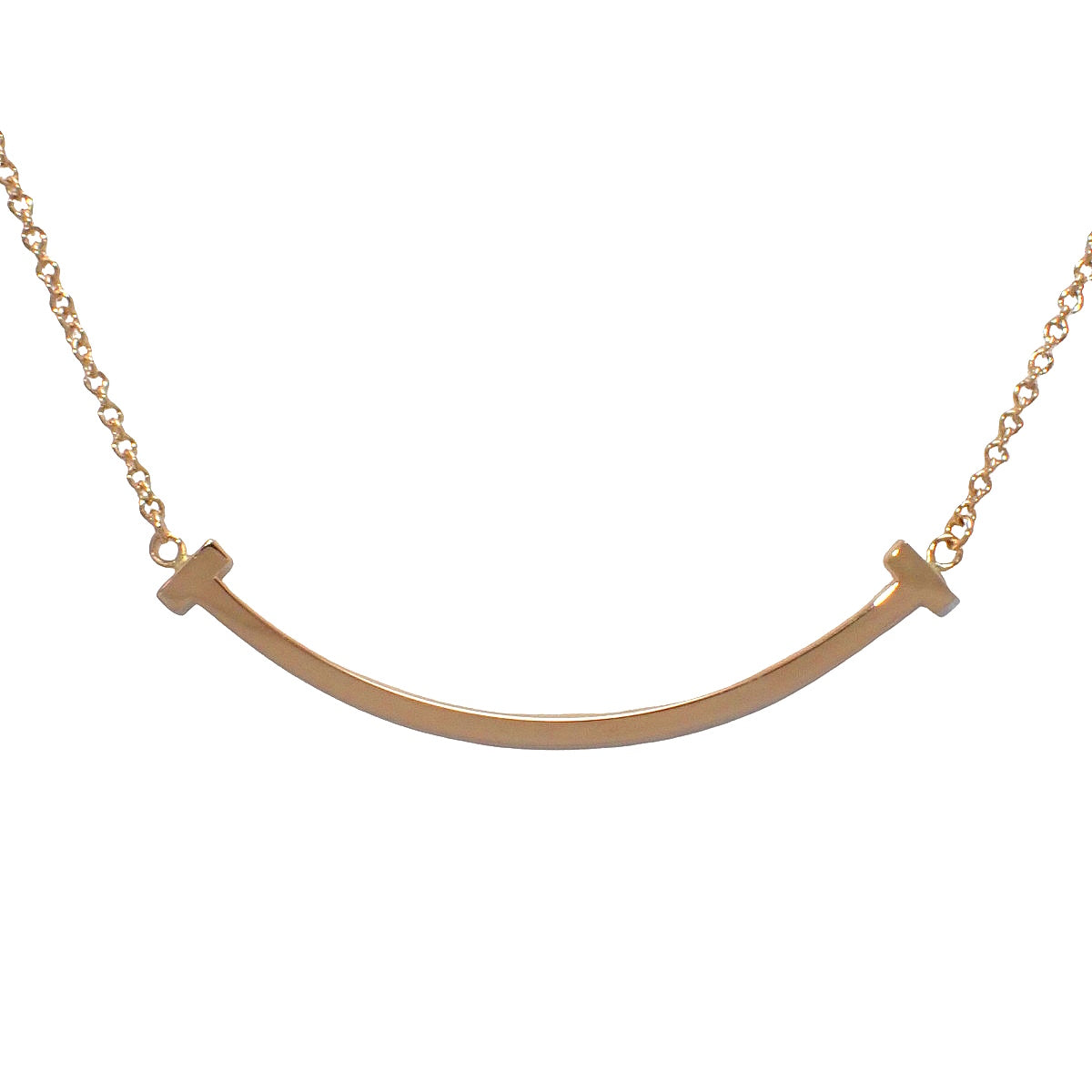 スマイル ペンダント スモール ピンクゴールド K18PG 2.8g