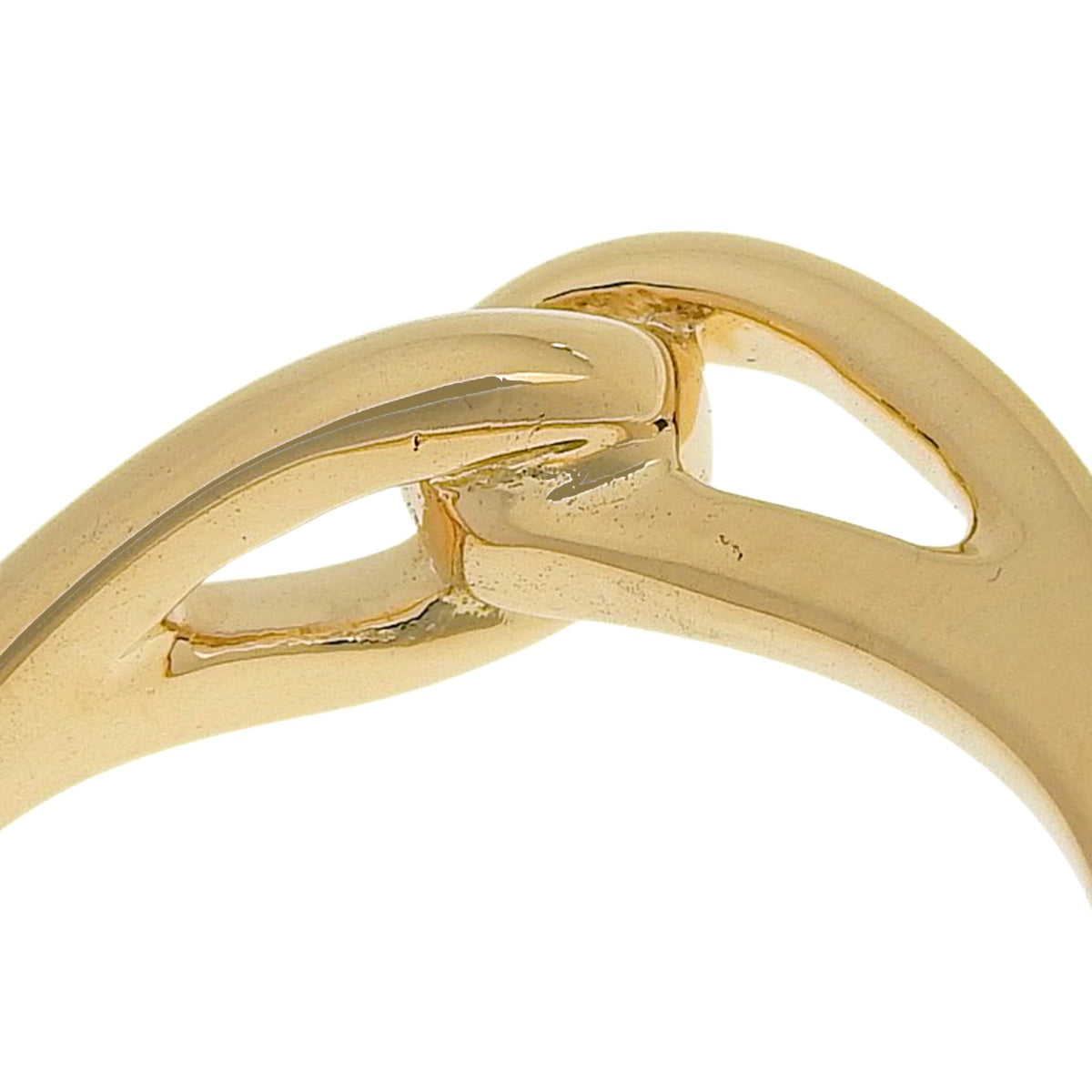 ノット リング イエローゴールド K18YG