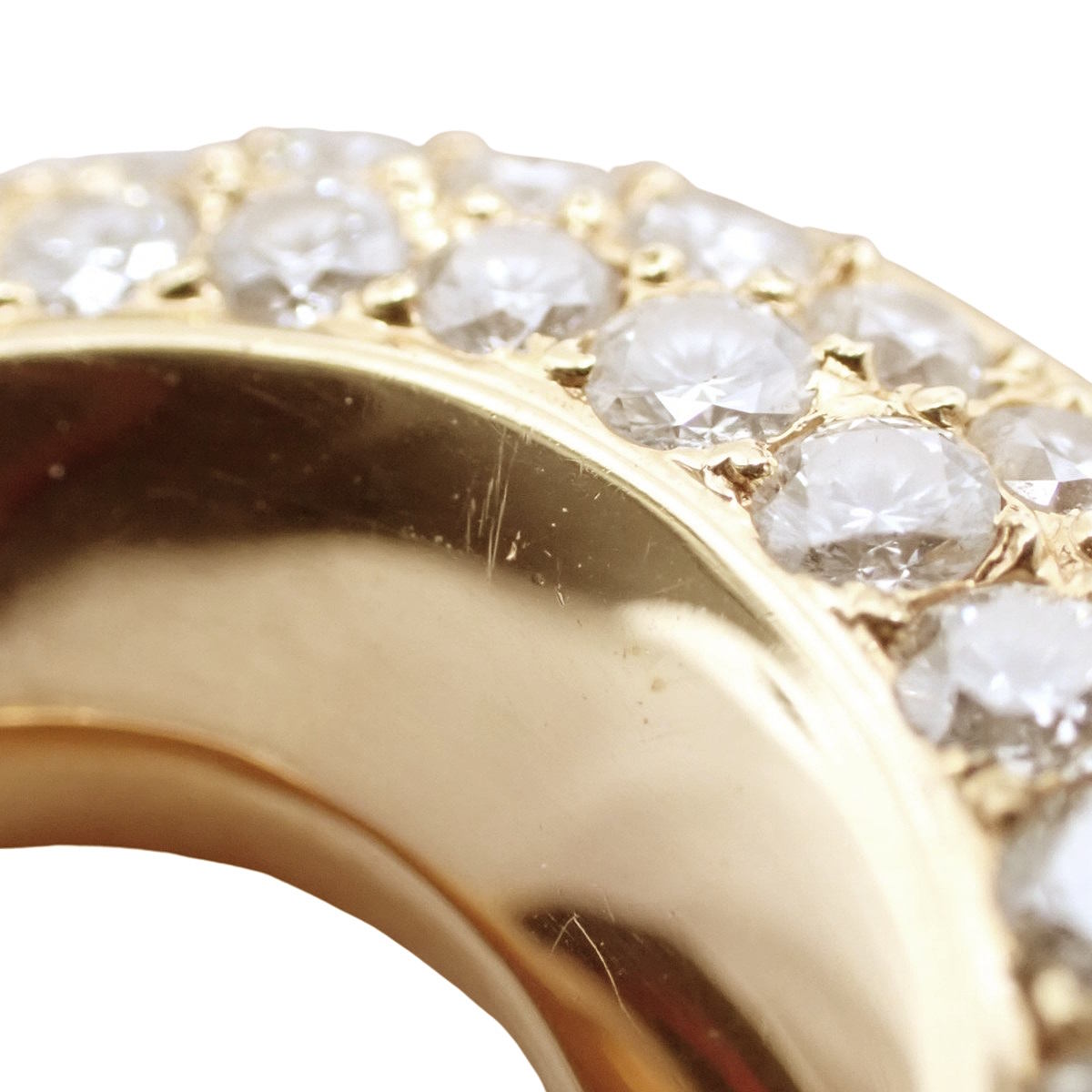 No.5 ダイヤモンドネックレス D2.45 ピンクゴールド K18PG イエローゴールド K18YG 14.2g