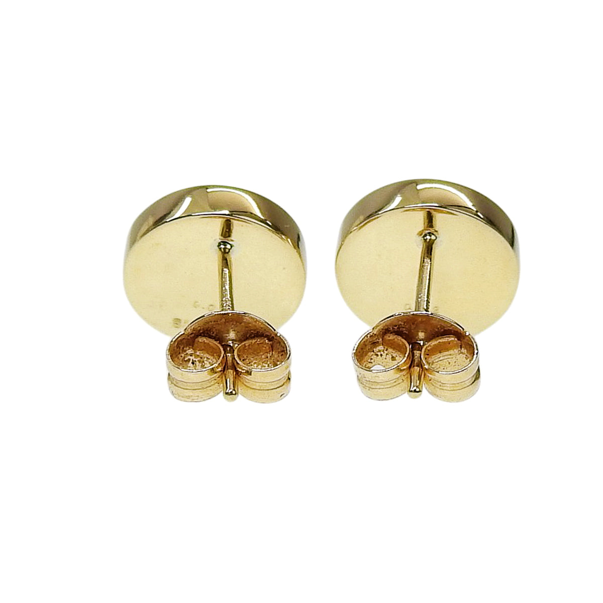 钻石耳钉 D0.02,0.02 黄K金 K18YG 3.0g