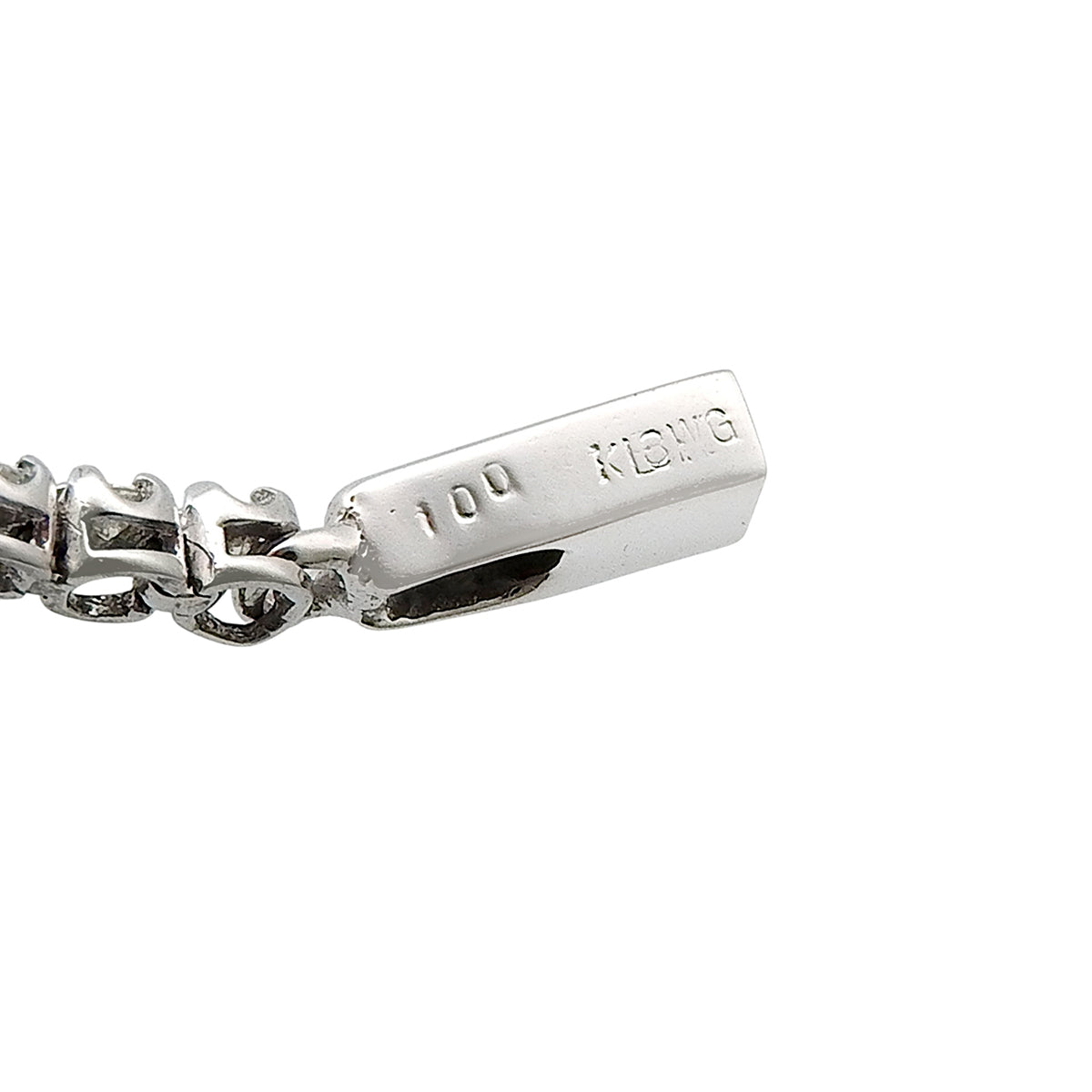 テニスダイヤモンドブレスレット D1.00 ホワイトゴールド K18WG 5.9g