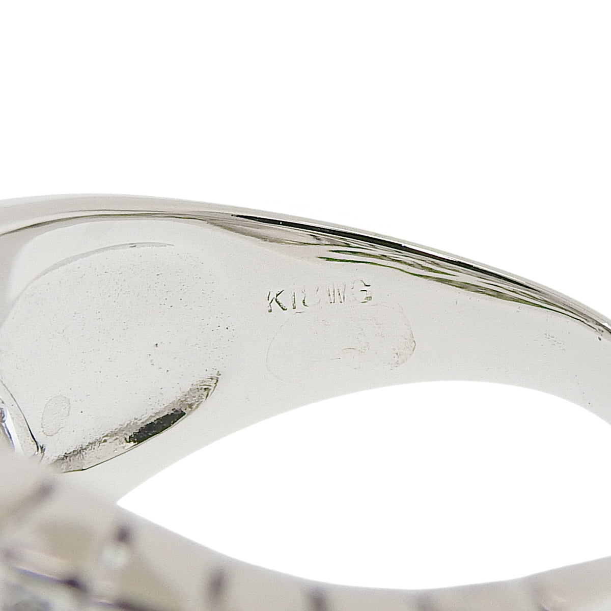 Diamond Ring Diamond D0.40 K18WG 7.5g