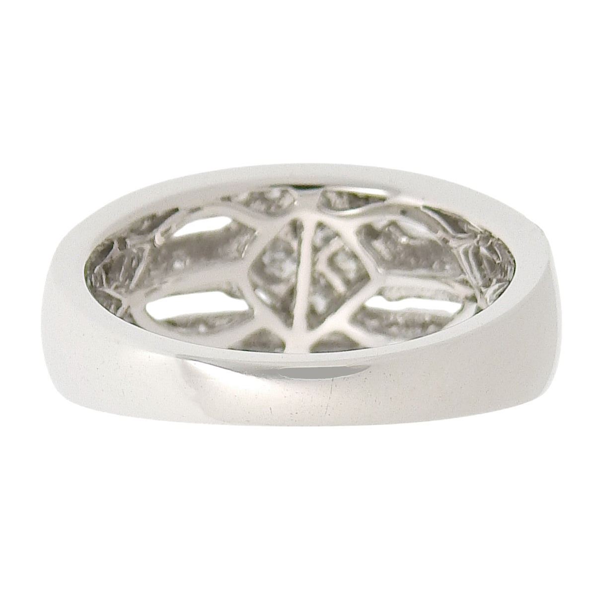 ダイヤモンド リング D0.35,0.16 ホワイトゴールド K18WG 6.4g