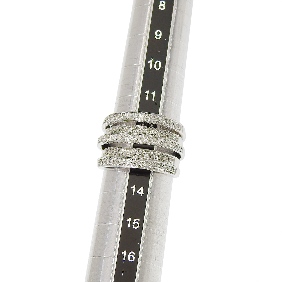 ダイヤモンド リング D0.50 K18WG 8.24g