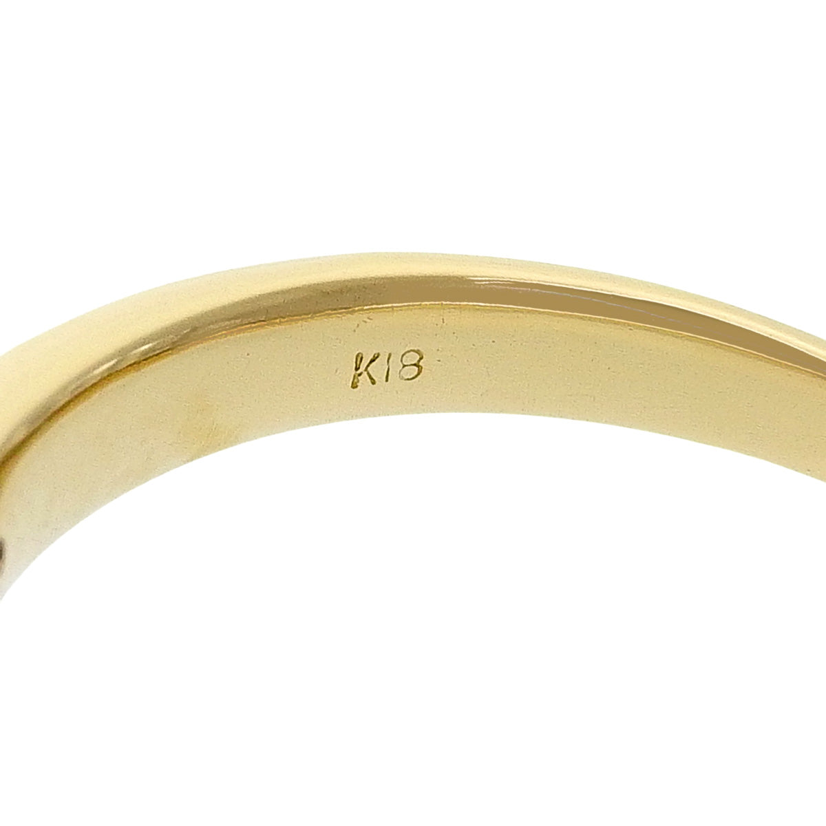 钻戒 D0.50 黄金 K18YG 19(59)号 4.2g
