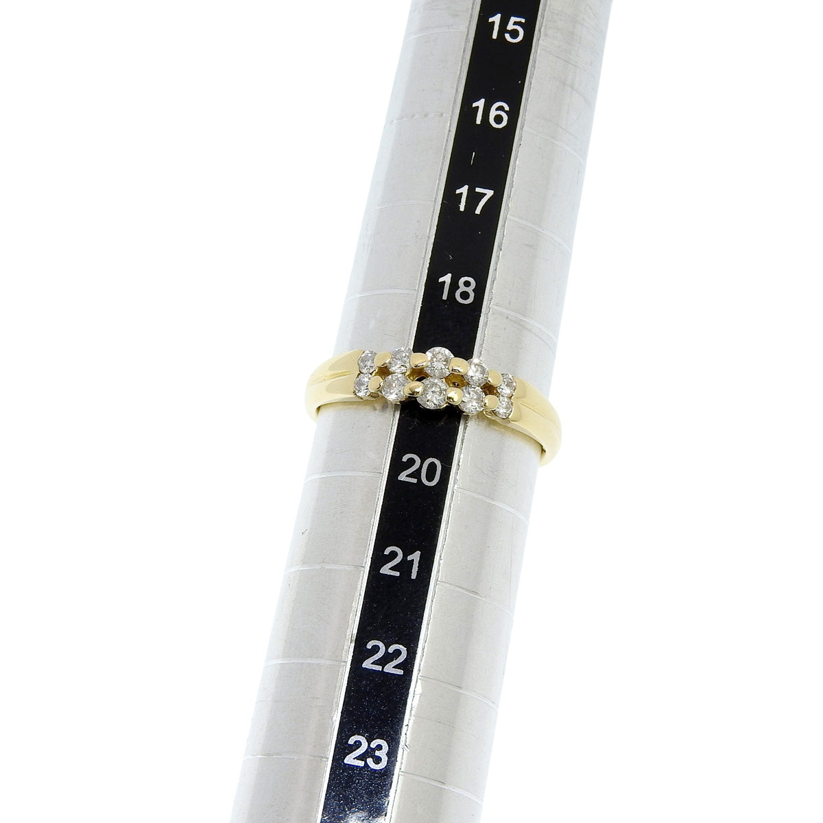 钻戒 D0.50 黄金 K18YG 19(59)号 4.2g