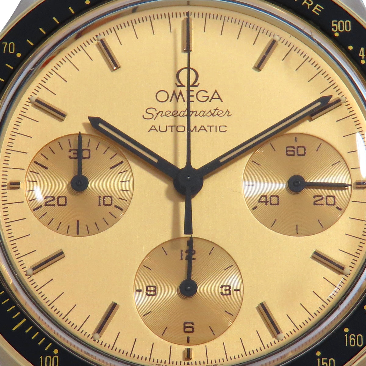 Speedmaster Chronograph 3310.10 YG/SS Gold Automatic Men's