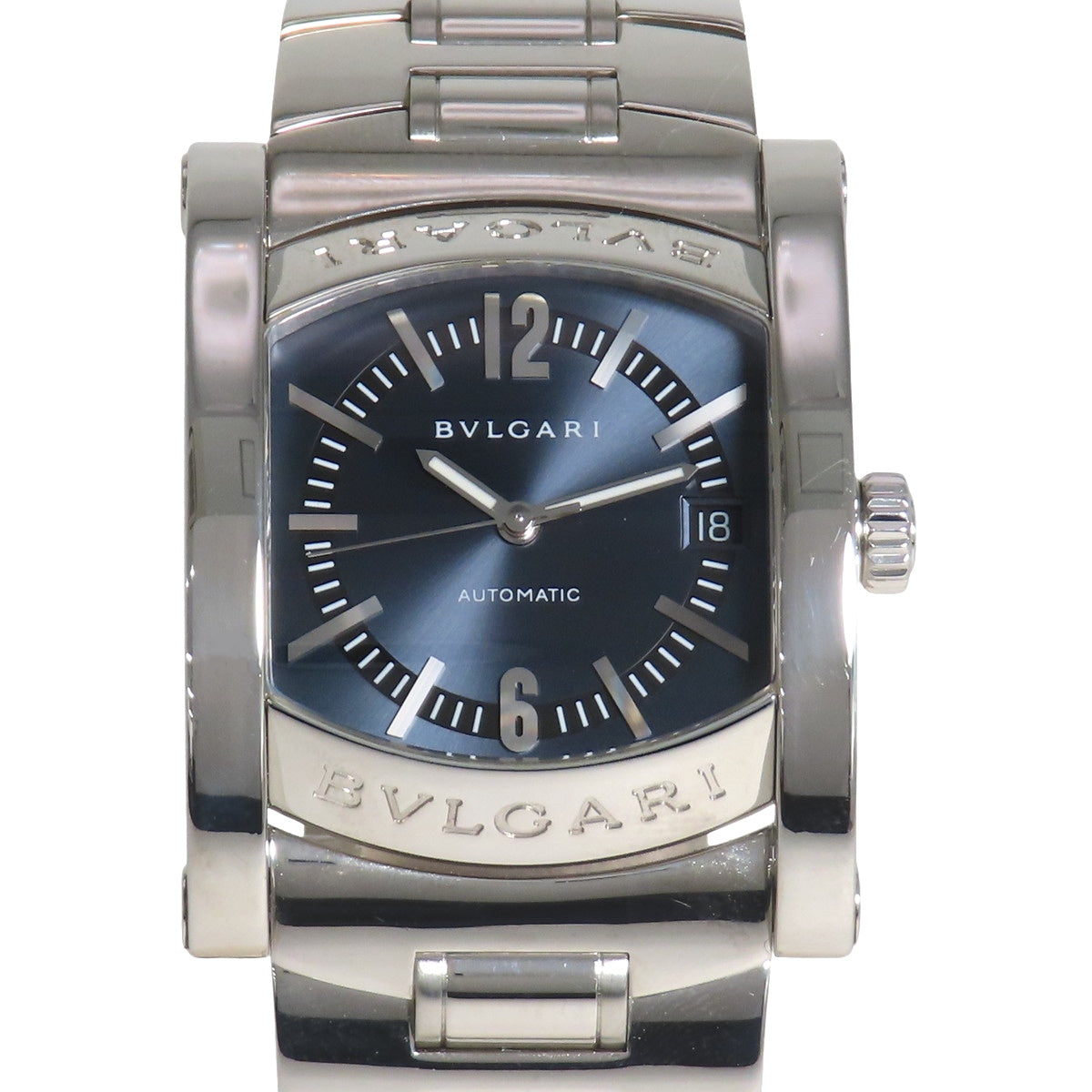 Ashoma AA44S SS Navy Automatic Men's Watch