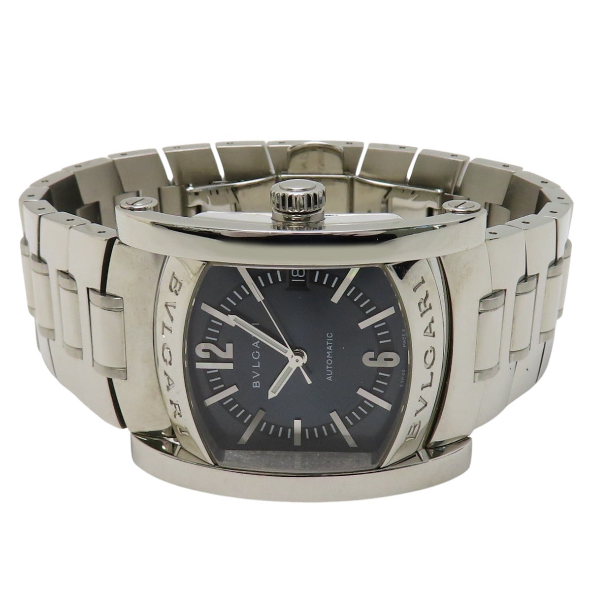 Ashoma AA44S SS Navy Automatic Men's Watch