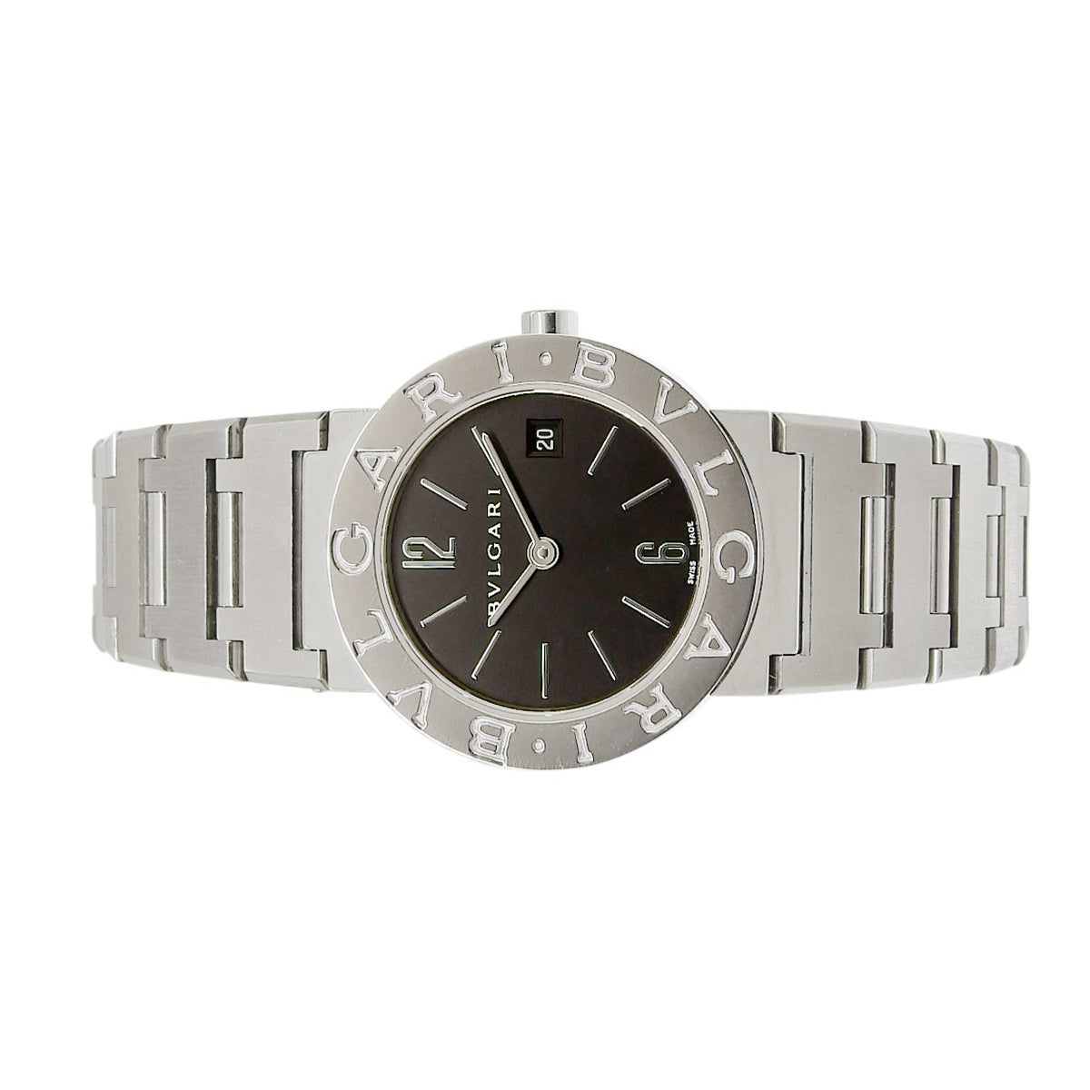 BVLGARI BVLGARI BB26SS SS Black Quartz Ladies