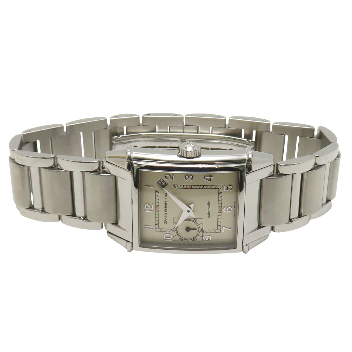 Vintage 1945 25932 SS Ivory Automatic Men's Watch