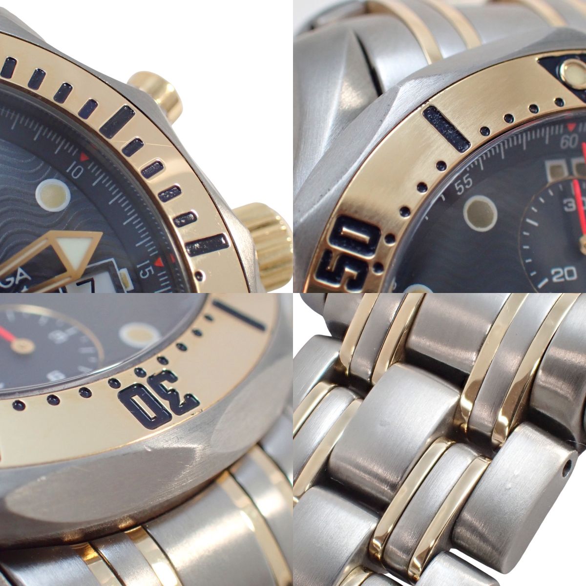 海马系列Aqua Terra 300米 2297.8 钛/黄金 自动上链 男士腕表