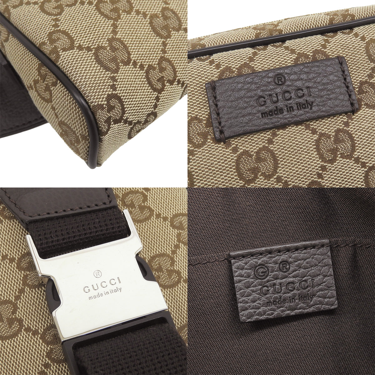 GG Canvas Belt Bag GG Canvas Brown 449124