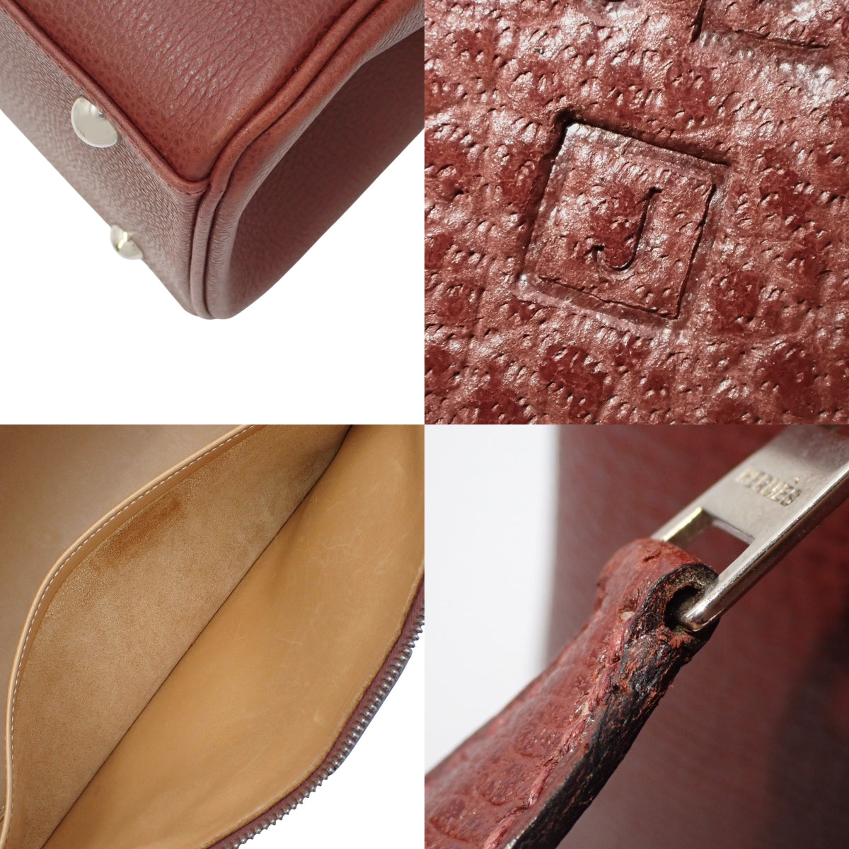 パリボンベイ40 フィヨルド ルージュアッシュ シルバー金具 J刻印