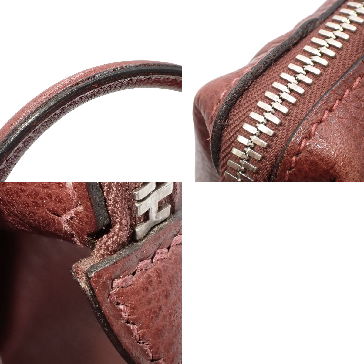 パリボンベイ40 フィヨルド ルージュアッシュ シルバー金具 J刻印