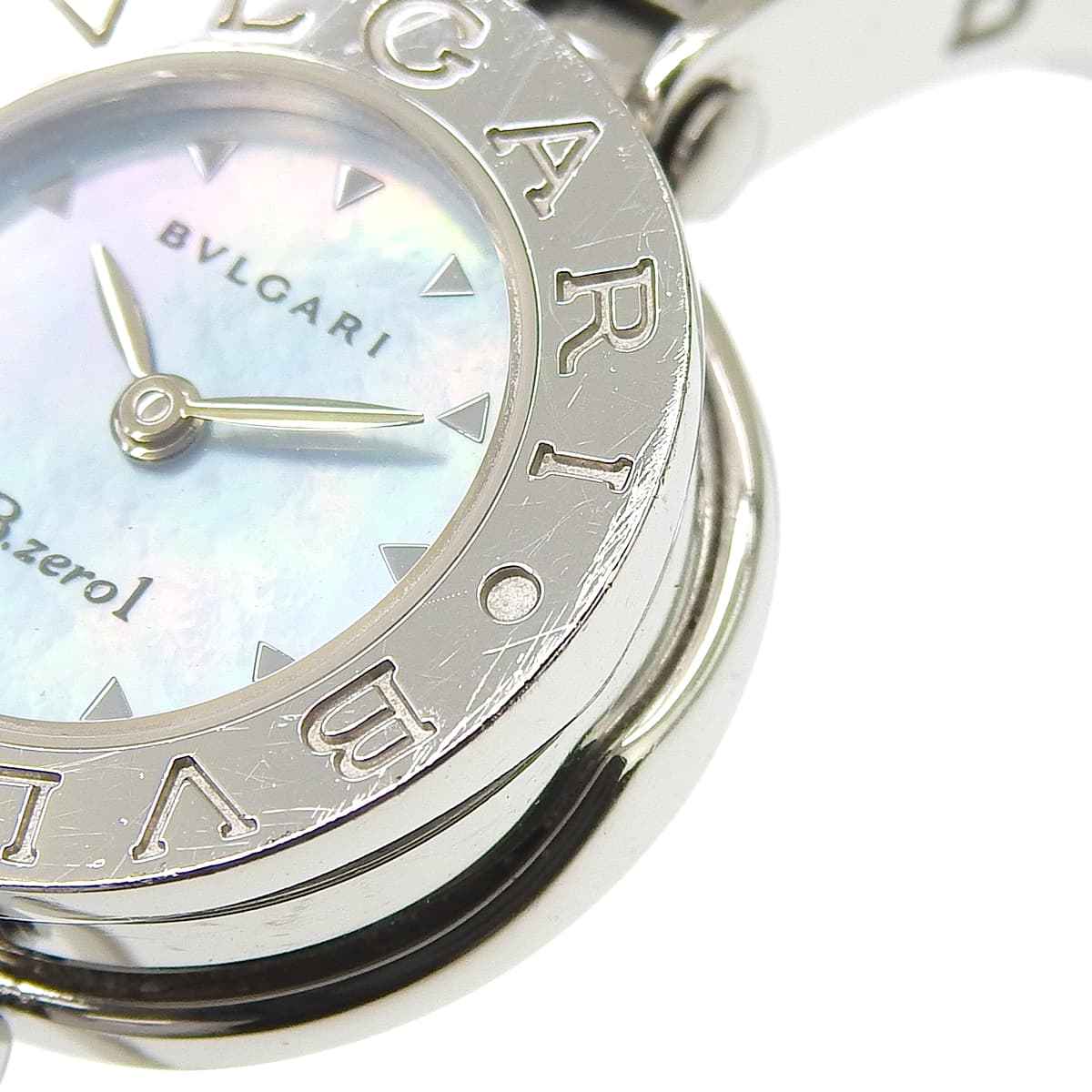 B.zero1 BZ22S 精钢 贝母表盘 蓝色 石英 女士腕表