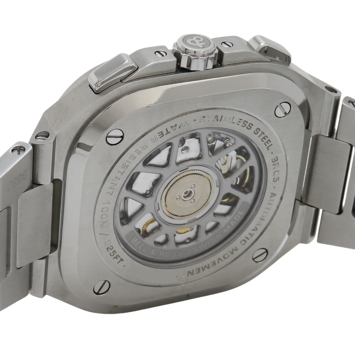Black Steel Chrono BR05C-BL-ST/SST SS Black Automatic Men's