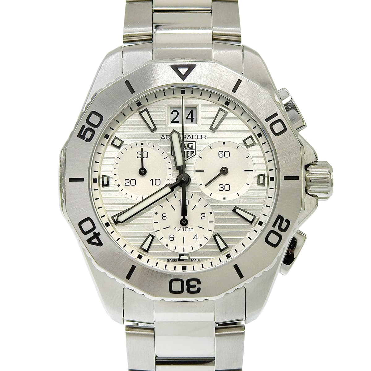 アクアレーサー プロフェッショナル200 CBP1111 SS グレー クオーツ メンズ