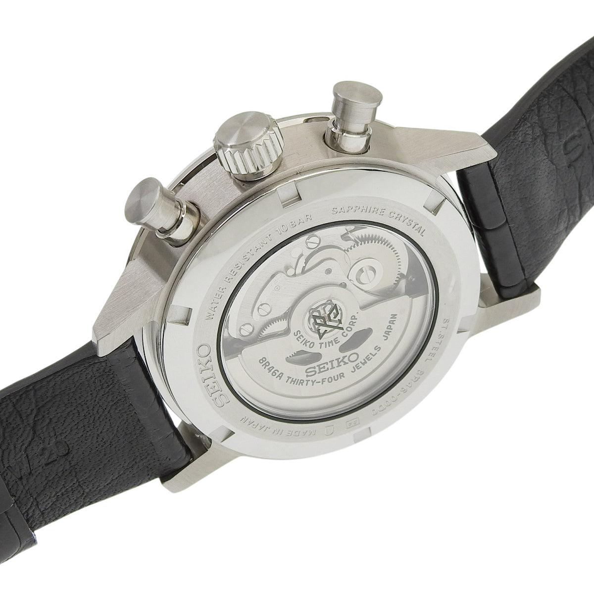 プロスペックス スピードタイマー メカニカルクロノグラフ ウォッチサロン限定モデル SBEC011 SS/革 ライトブルー 自動巻き メンズ