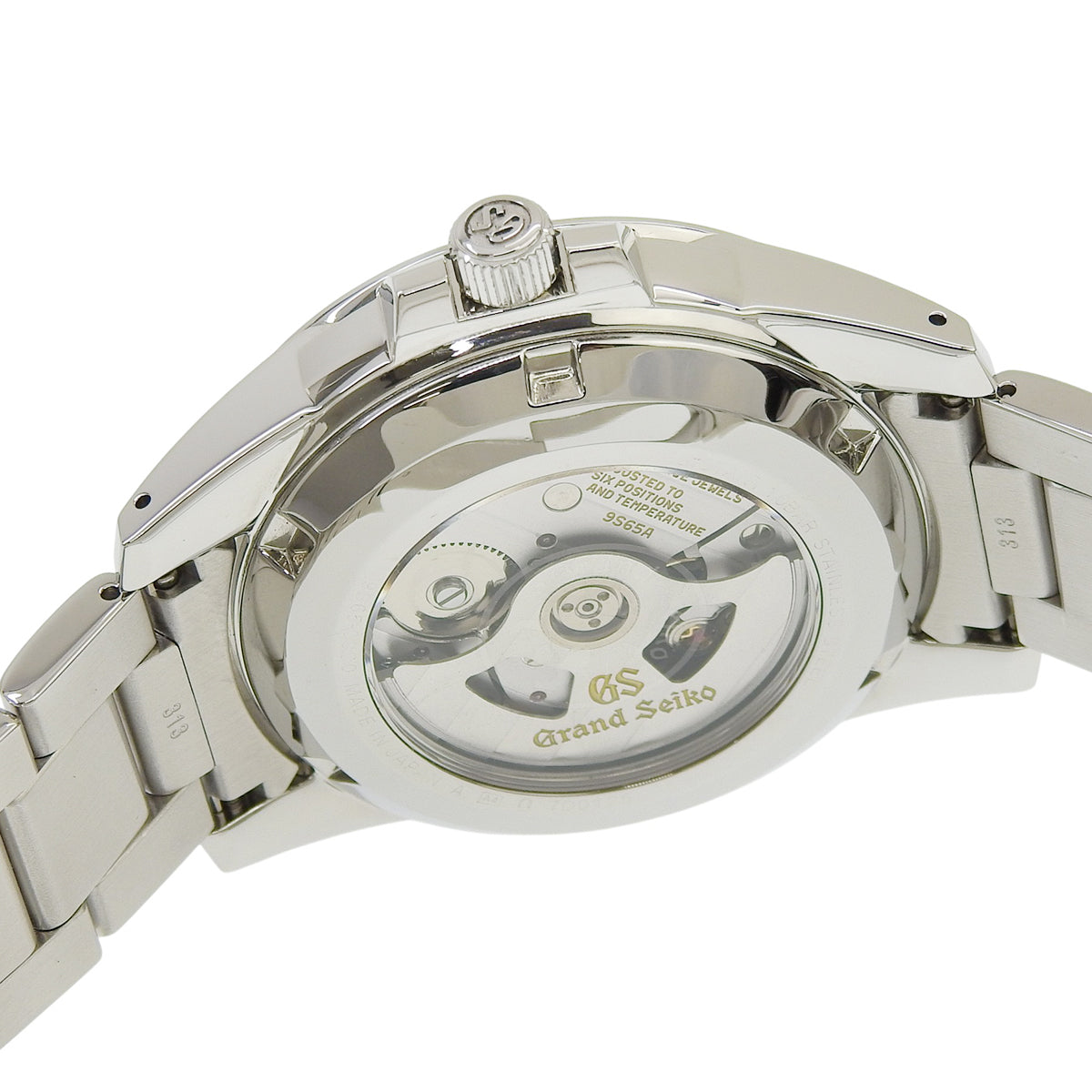 ヘリテージコレクション SBGR255 SS ホワイト 自動巻き メンズ