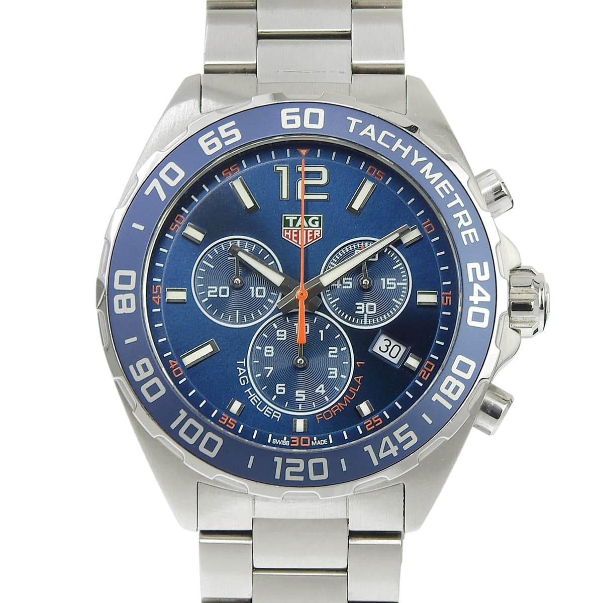 フォーミュラ1 クロノグラフ CAZ1014.BA0842 SS ブルー クオーツ メンズ