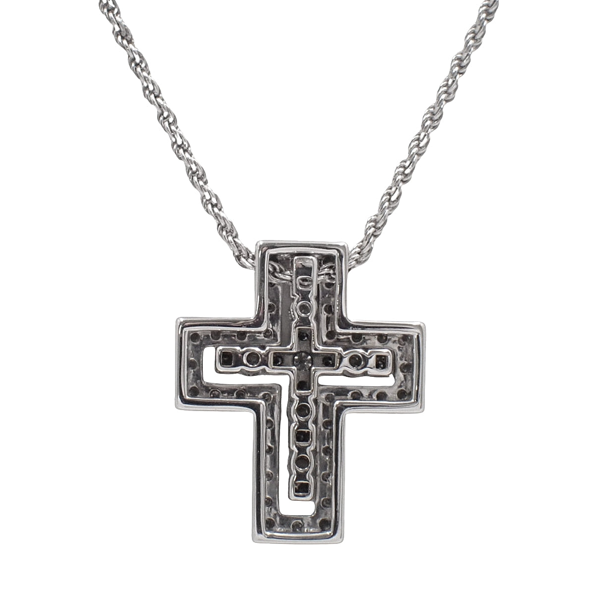 Belle Epoque Necklace XS Diamond White Gold K18WG 8.8g