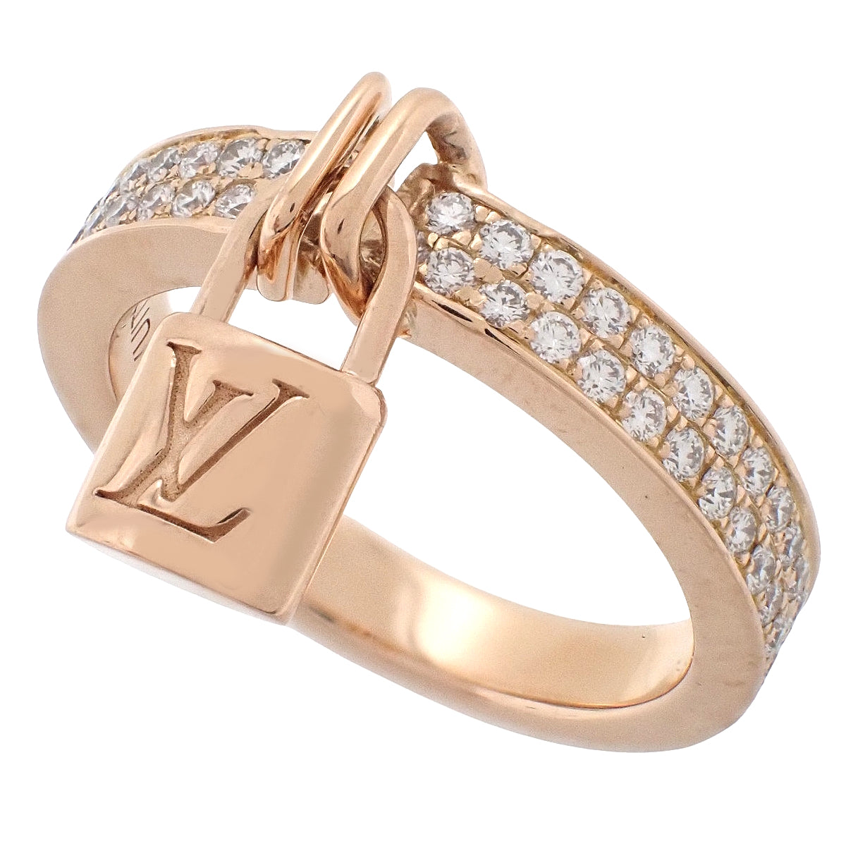 Berglockit Ring Diamond K18PG 7.0g 51