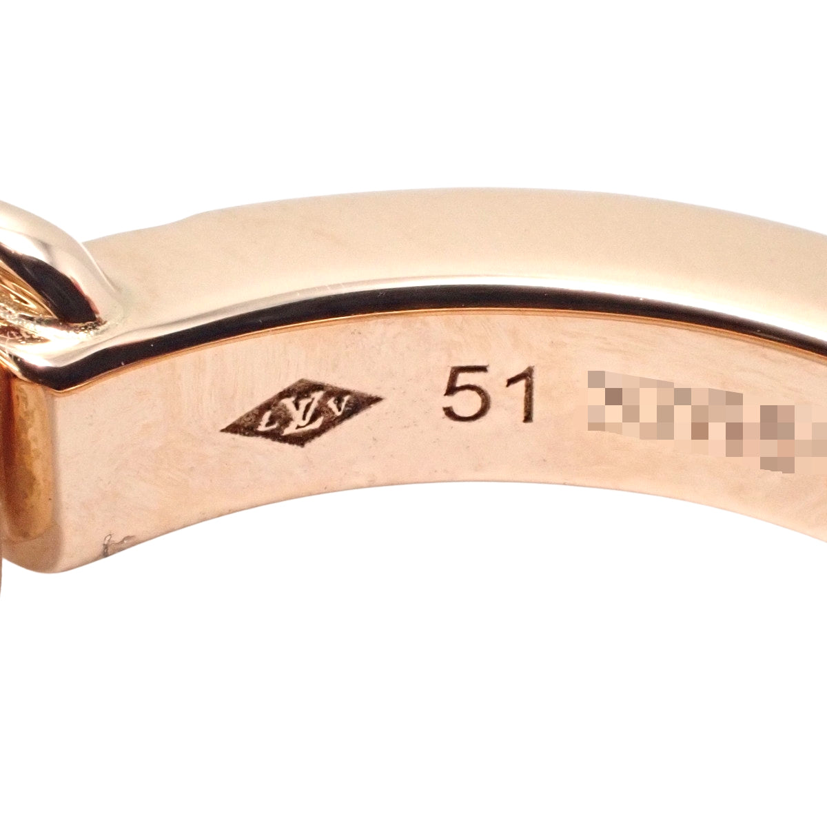 バーグロックイット リング ダイヤモンド K18PG 7.0g 51