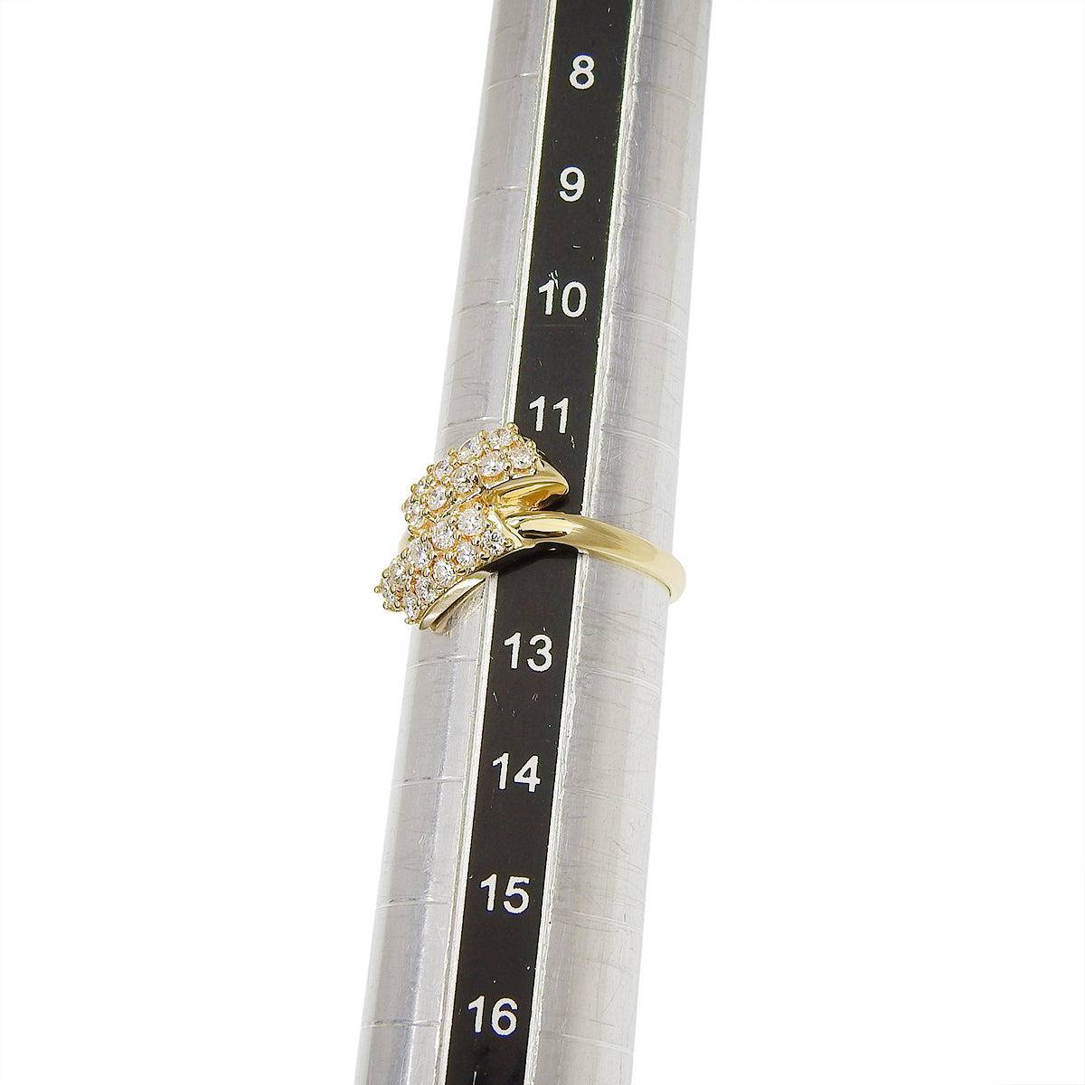 ダイヤモンド リング D0.55 イエローゴールド K18YG 3.5g