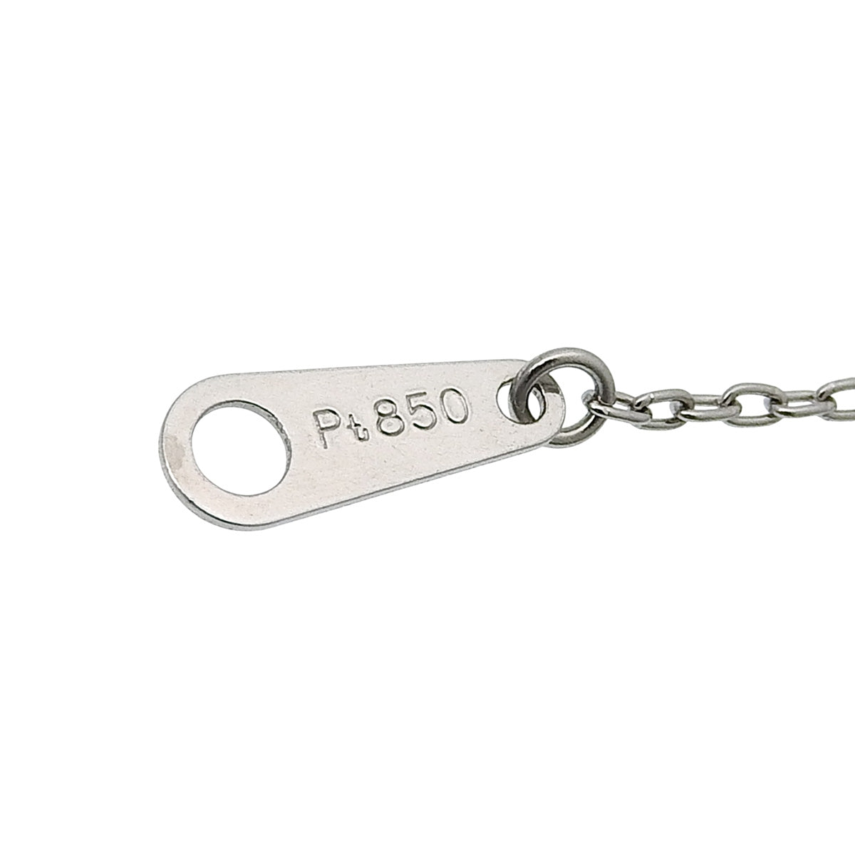 ダイヤモンド フラワーネックレス D0.3 プラチナ Pt850 2.3g