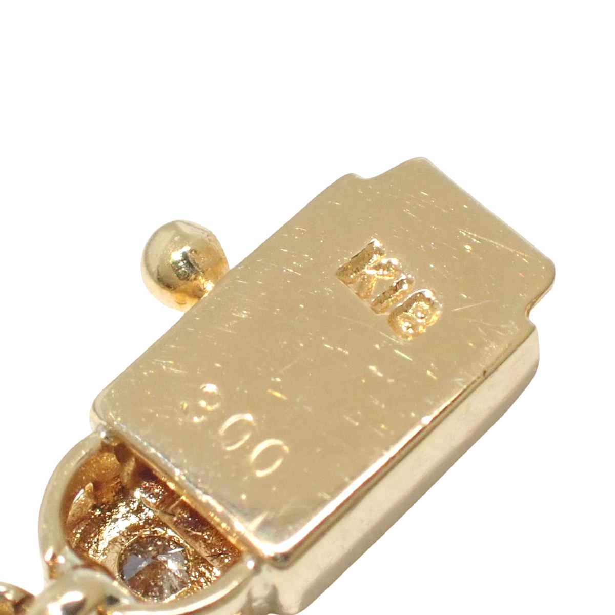 テニスダイヤモンドネックレス D3.00 イエローゴールド K18YG 22.8g