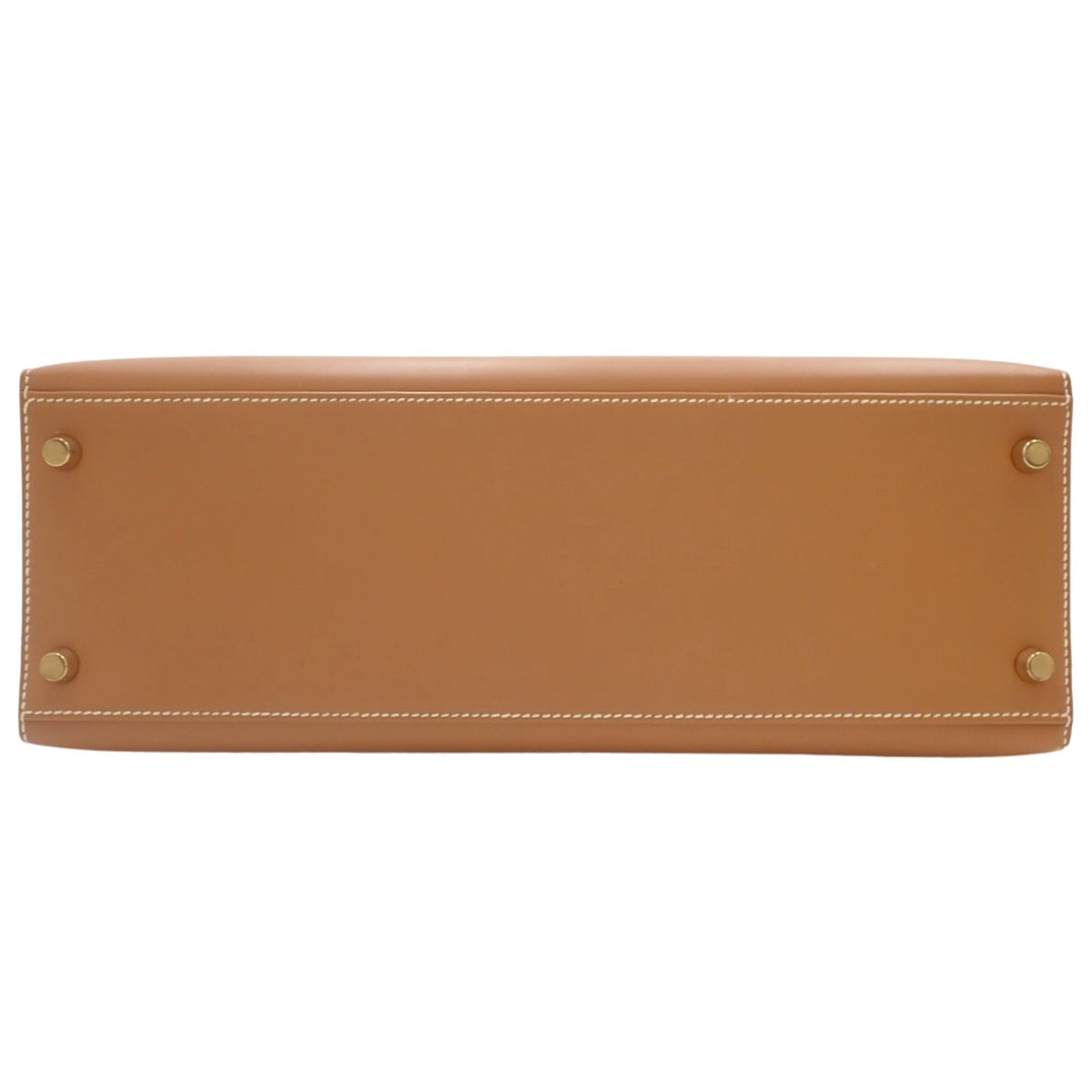 ケリー32(外縫い) ボックスカーフ ゴールド ゴールド金具 〇Y刻印