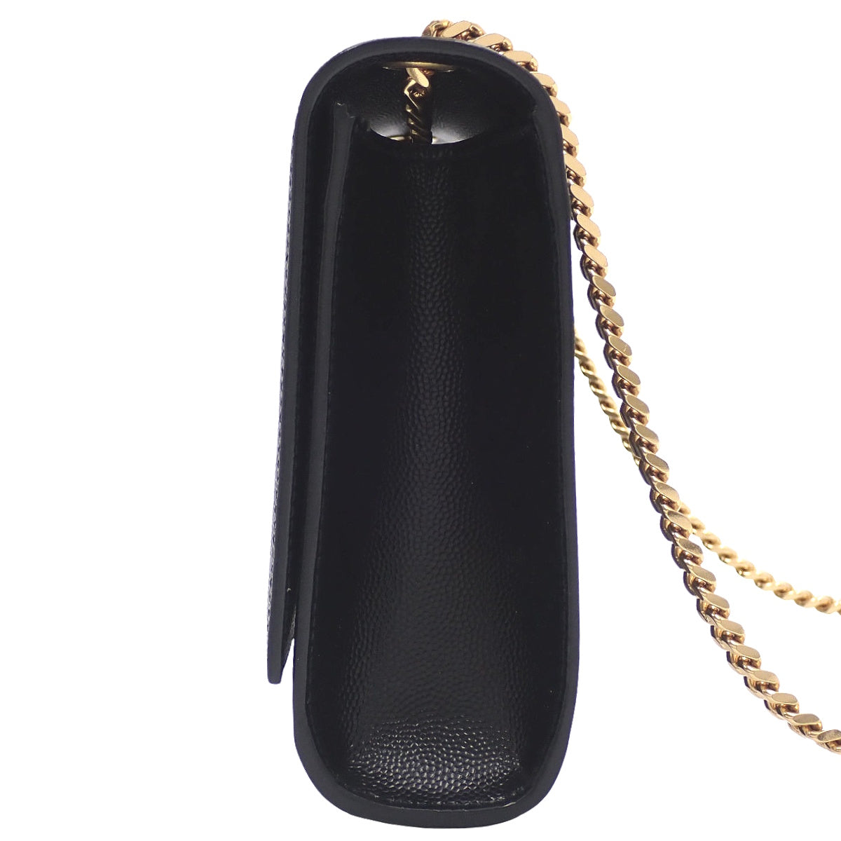 ケイト ミディアム グレイン・ド・プードルレザー ブラック 364021