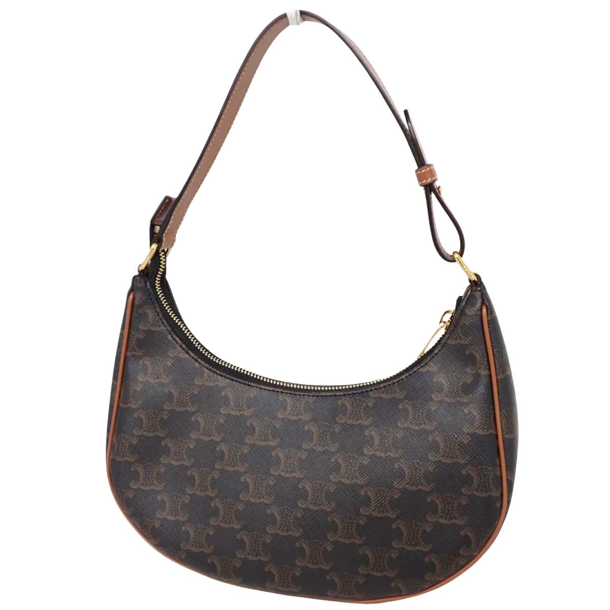 AVA Ava Bag Calfskin Triomphe Canvas Tan 193952BZJ.04LU