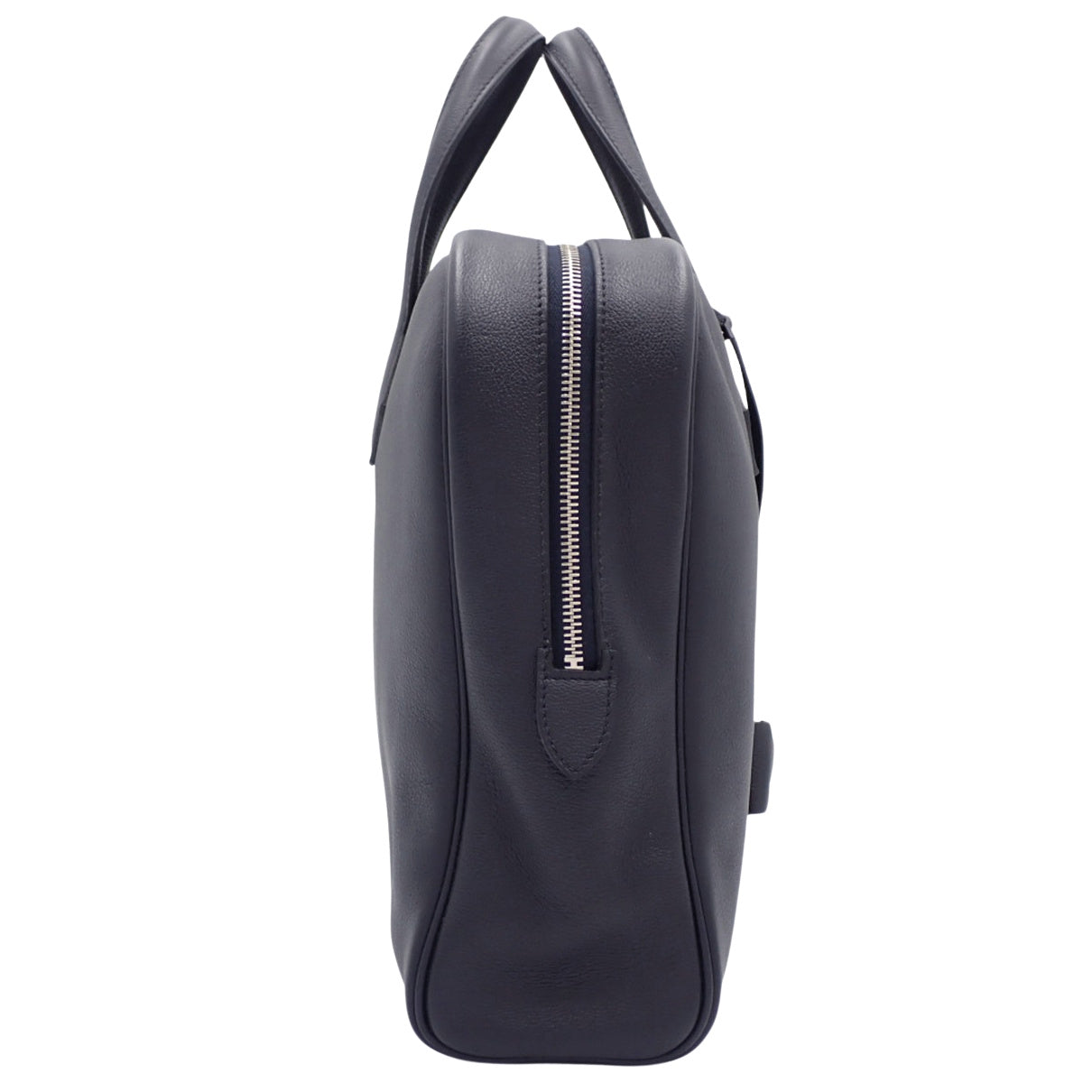 ヴィクトリア2 12H 40 トリヨンノビーヨ ブルーインディゴ シルバー金具 X刻印