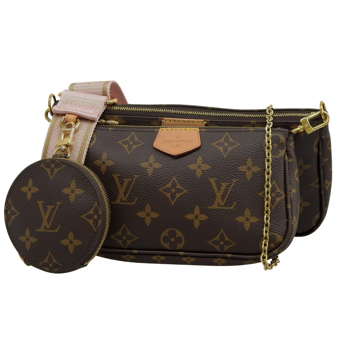 モノグラム ミュルティ・ポシェット・アクセソワール ローズクレール M44840