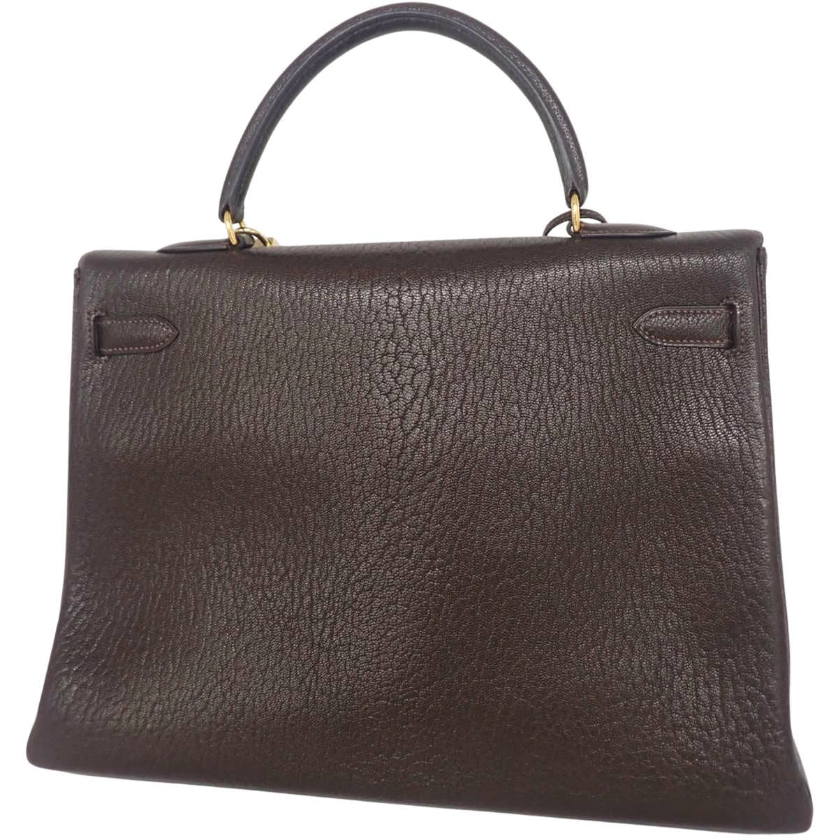 Kelly 35 (Inseam) Buffel Cafe Gold Hardware C Stamp