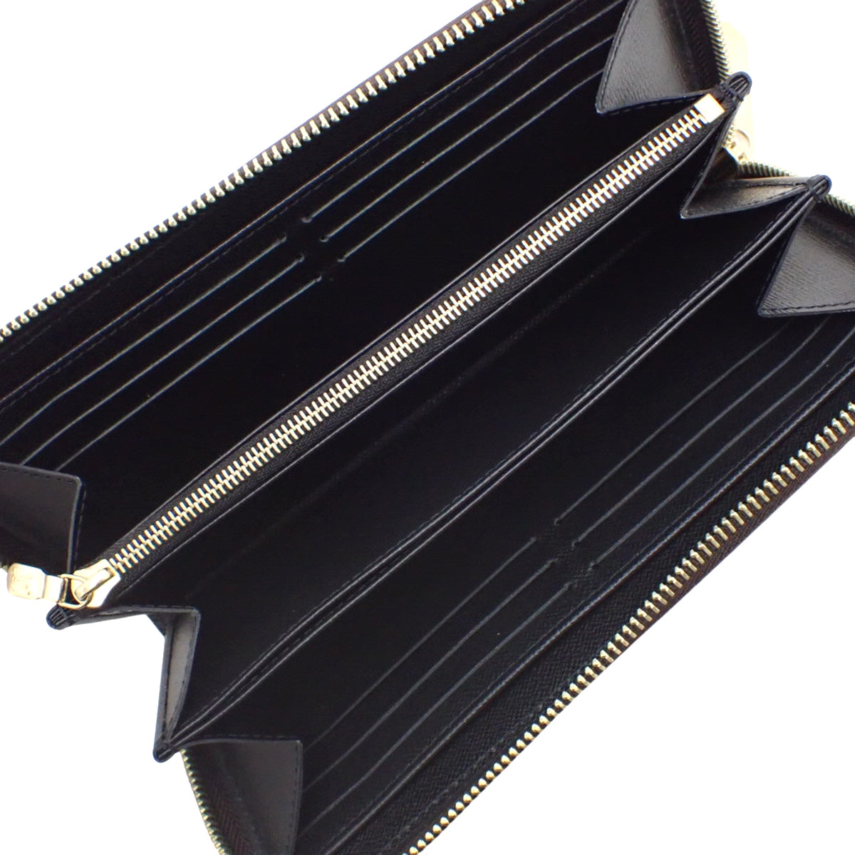 Monogram Reverse Zippy 钱包,驼色,M82444