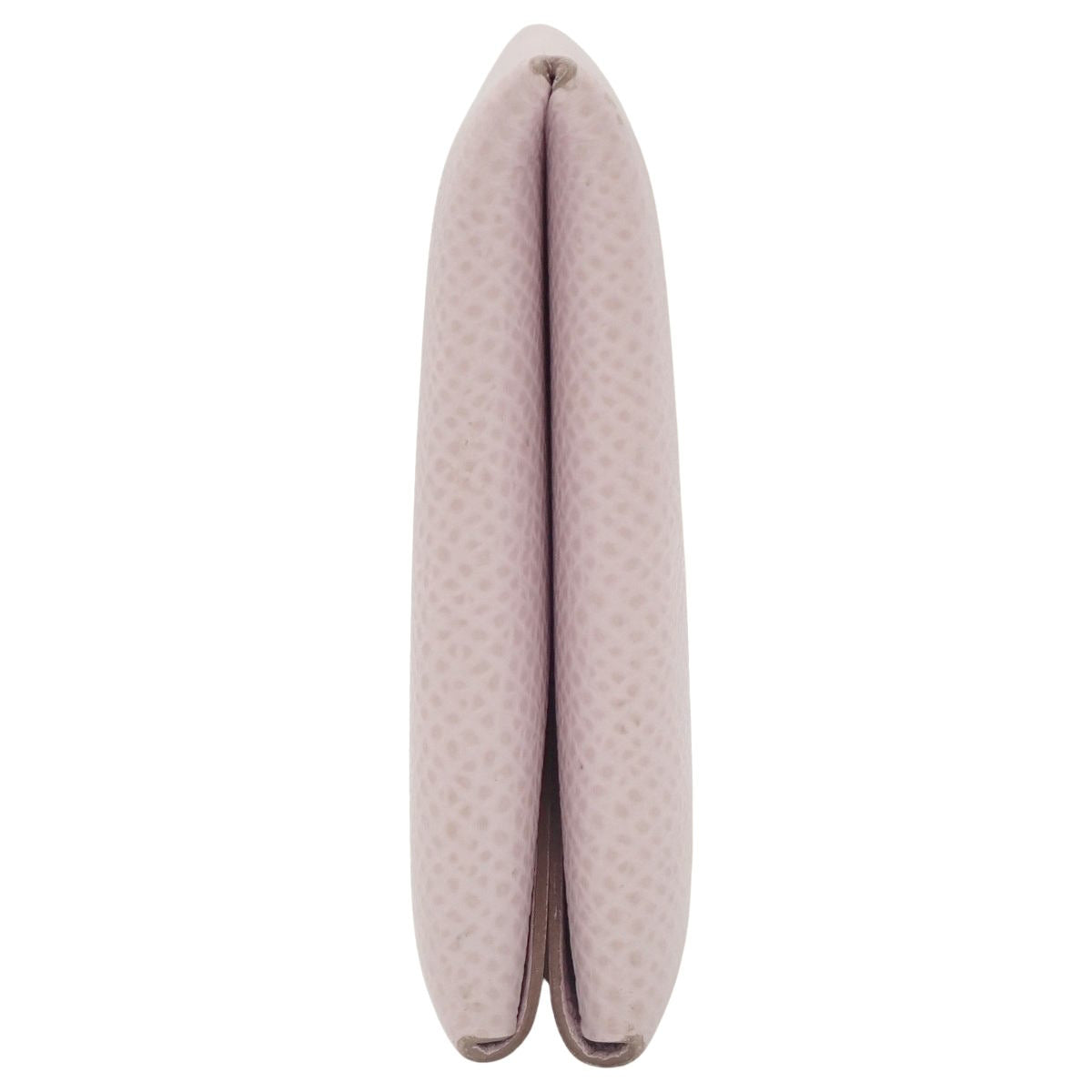 Calvi Epsom leather bag in mauve pale with palladium hardware and U stamp