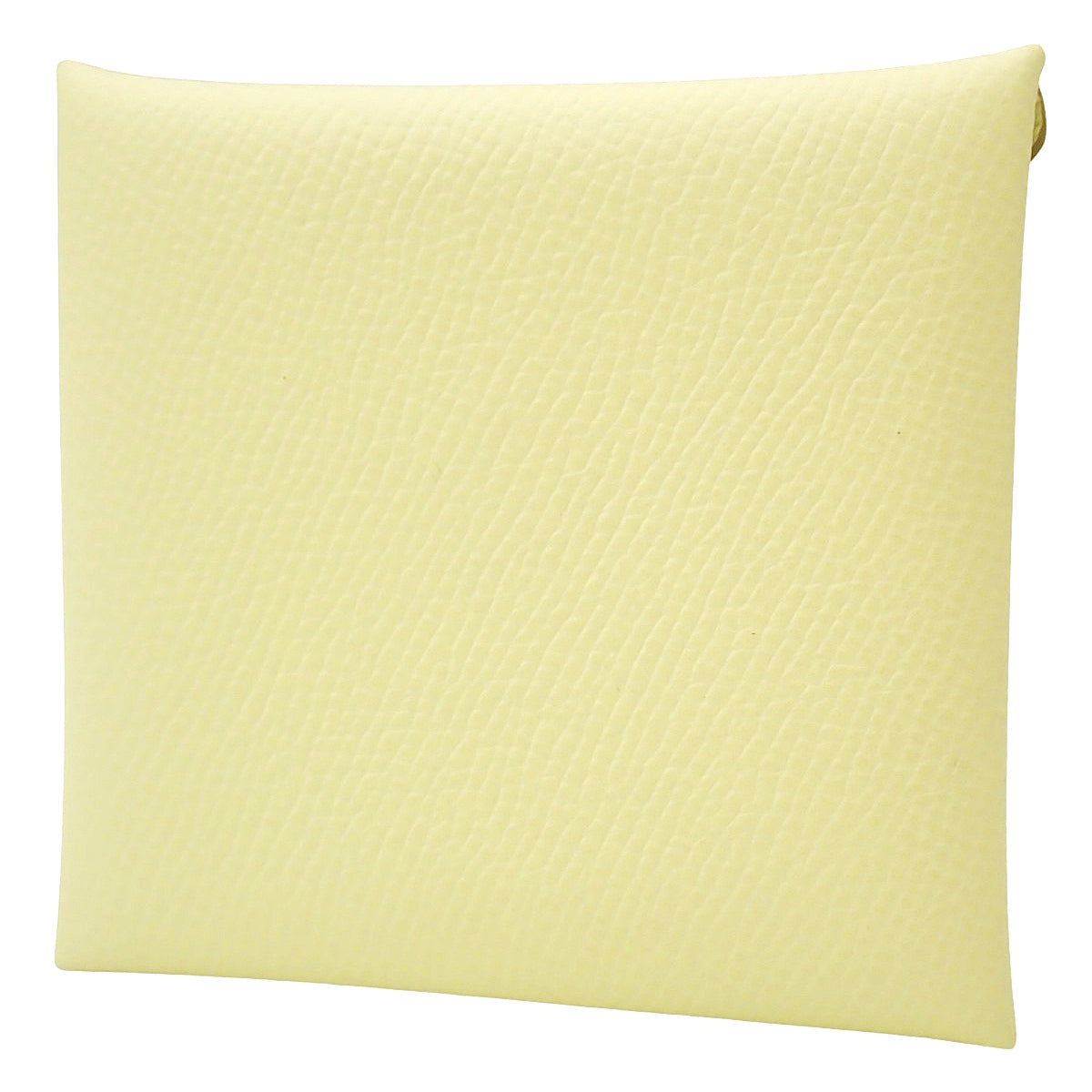 【新品】Bastia K 压纹 Epsom 皮革 Jaune Milton 银色五金