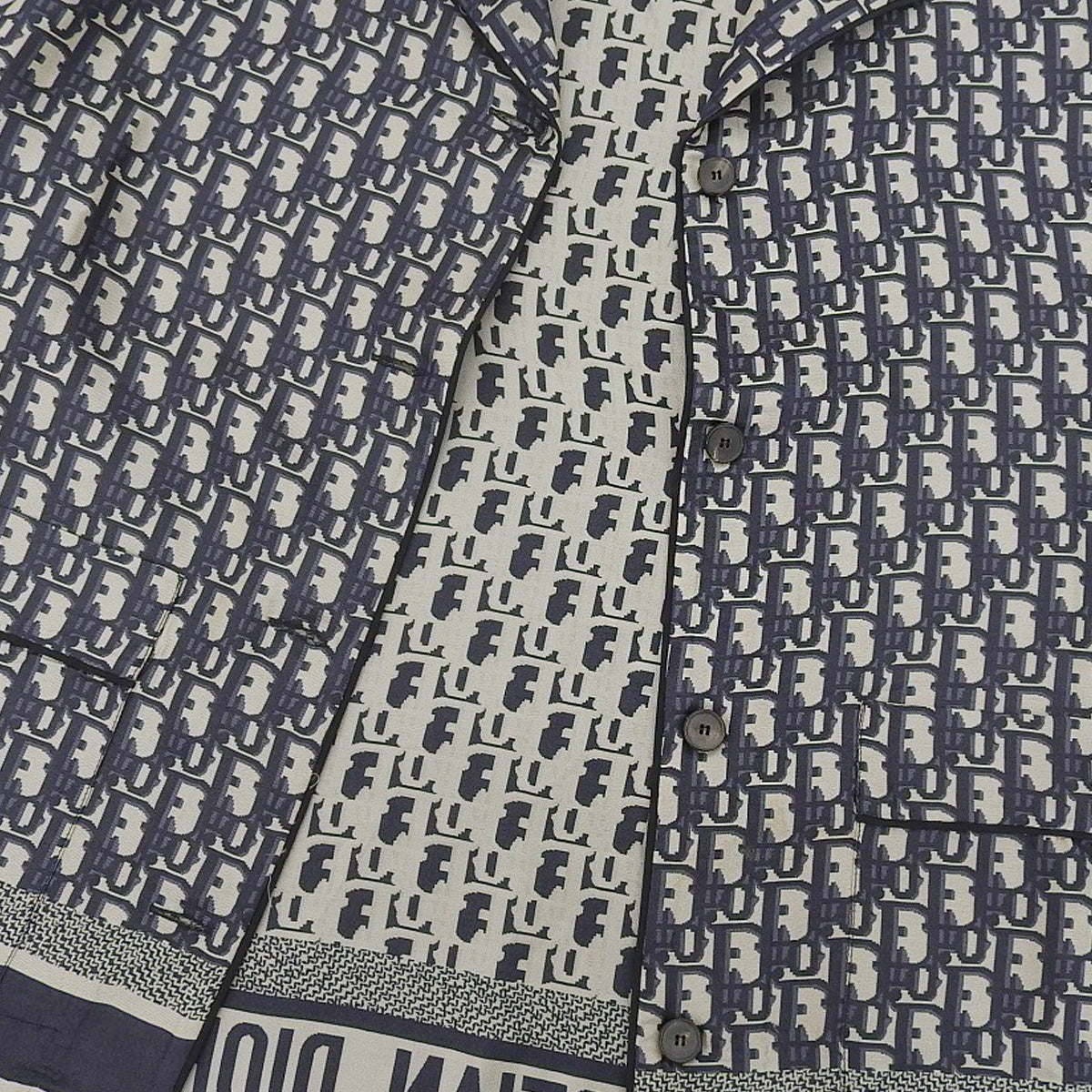 ディオール オブリーク ショートスリーブシャツ 2021年 38