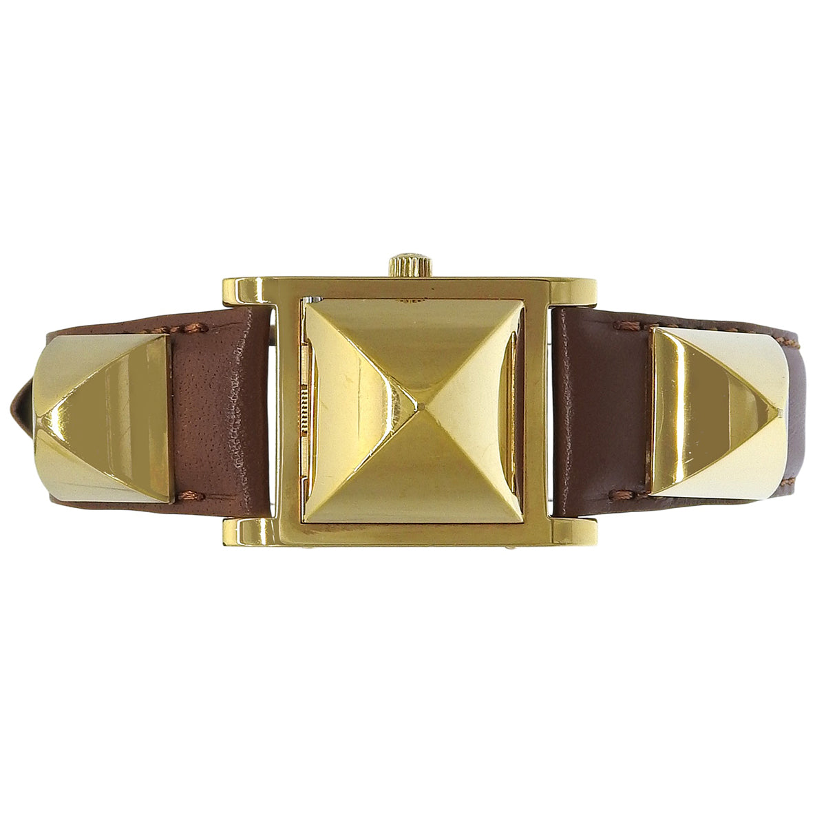 メドール ME1.201 GP/革 ホワイト クオーツ レディース