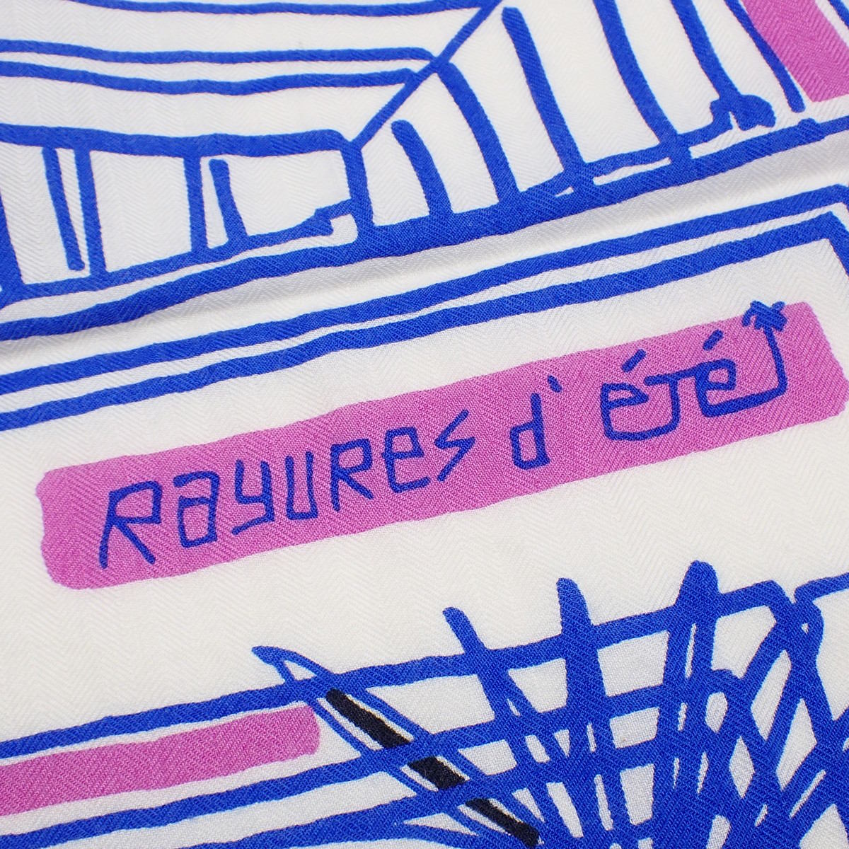 レイユール デテ カレジェアン カレ140 カシミヤ シルク