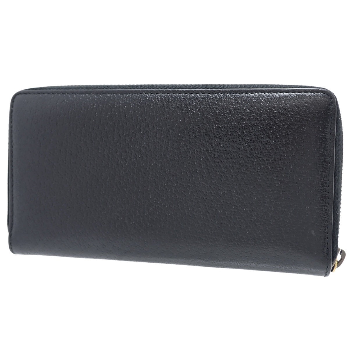 GGマーモント ジップアラウンド ウォレット レザー ブラック 428736