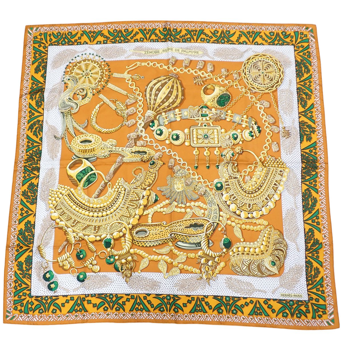 Zenobie,Reine de Palmyre パルミラの女王ゼノビア カレ90 シルク