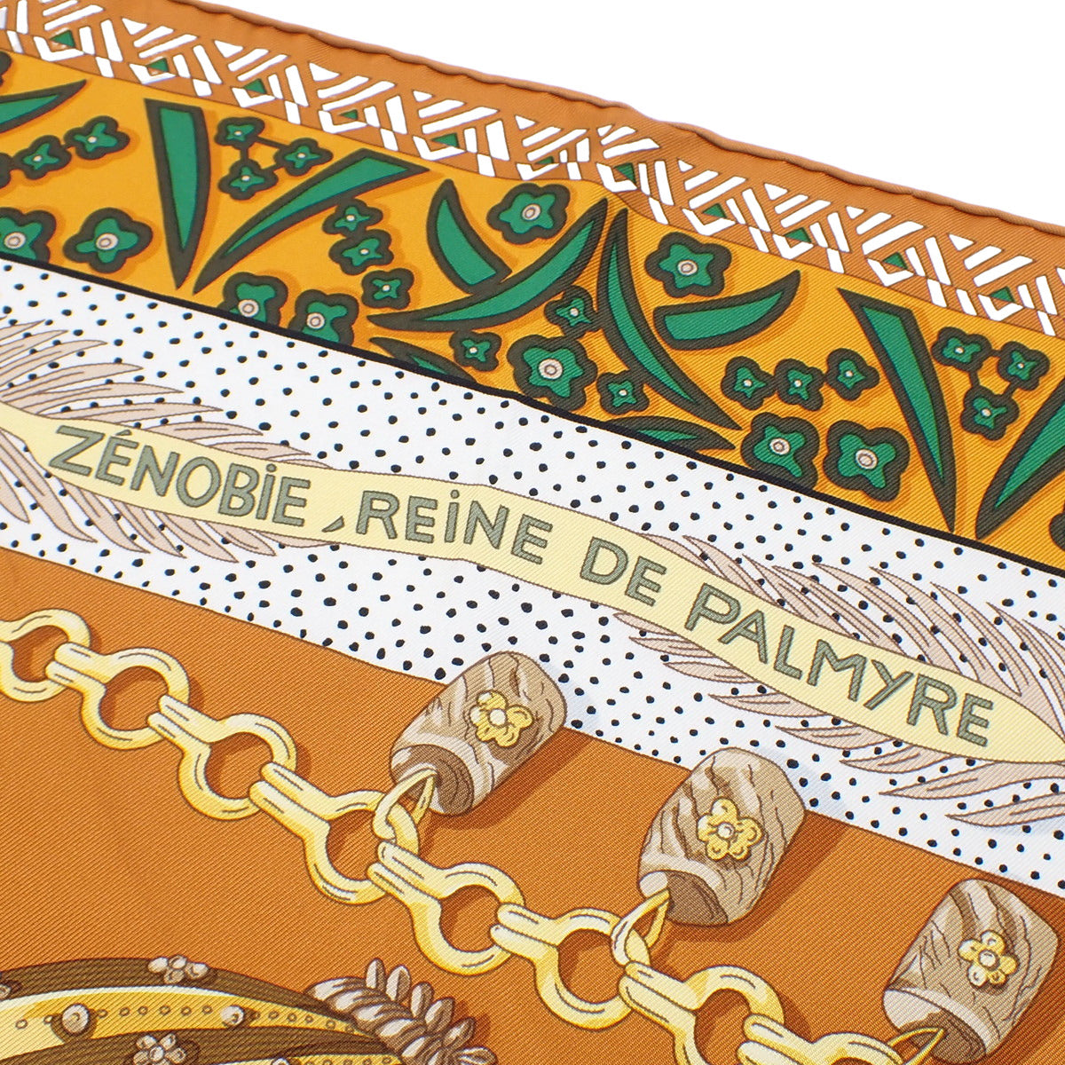 Zenobie,Reine de Palmyre パルミラの女王ゼノビア カレ90 シルク