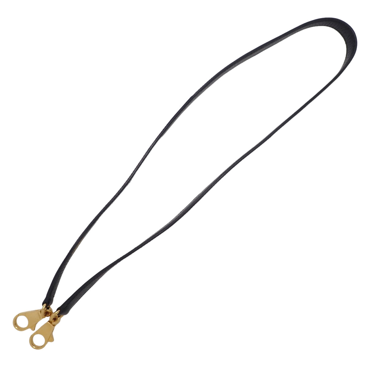 Shoulder strap Ardennes Black Gold Hardware