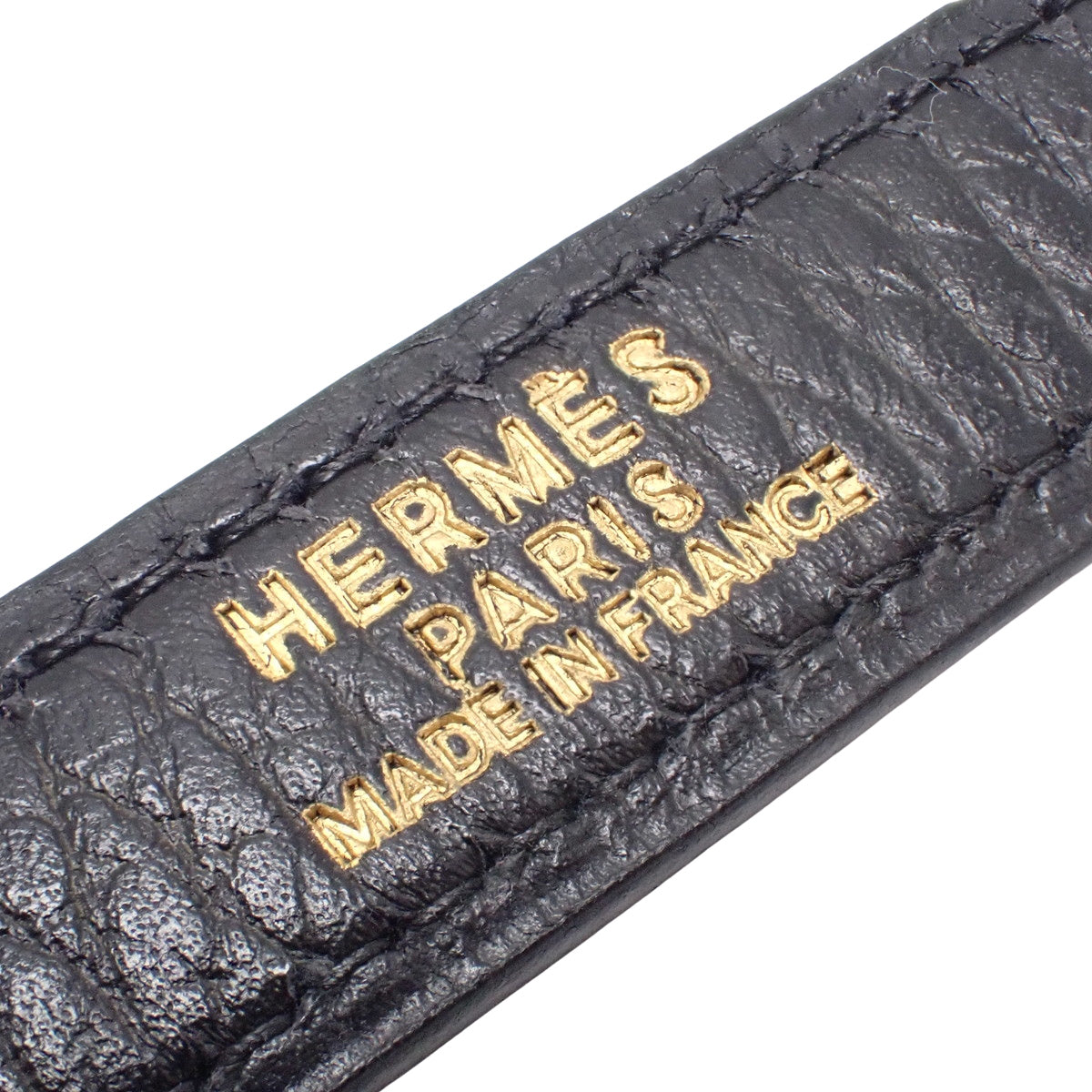 Shoulder strap Ardennes Black Gold Hardware