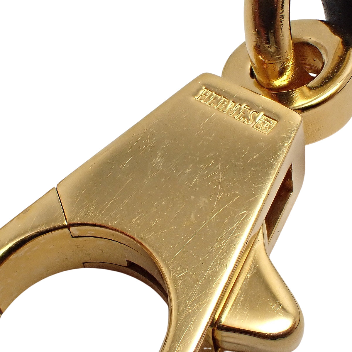 Shoulder strap Ardennes Black Gold Hardware